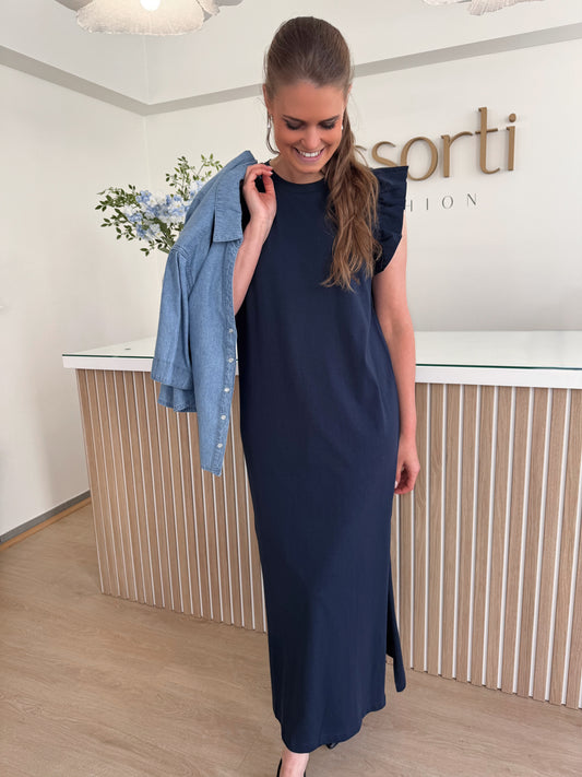 Celina dress - donkerblauw