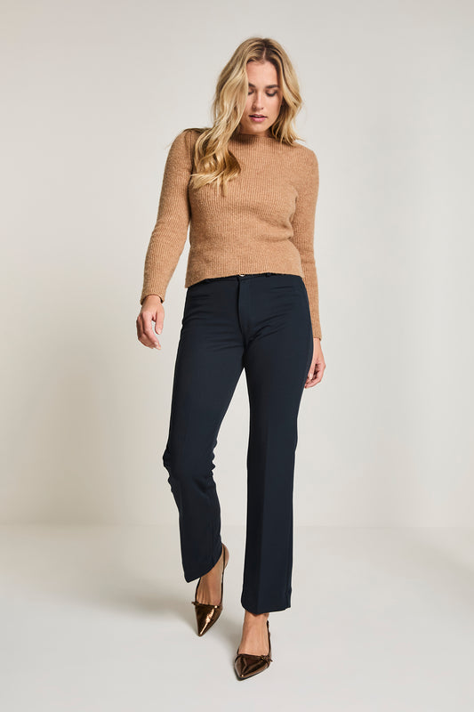 Vayen city crepe pants Para Mi - navy