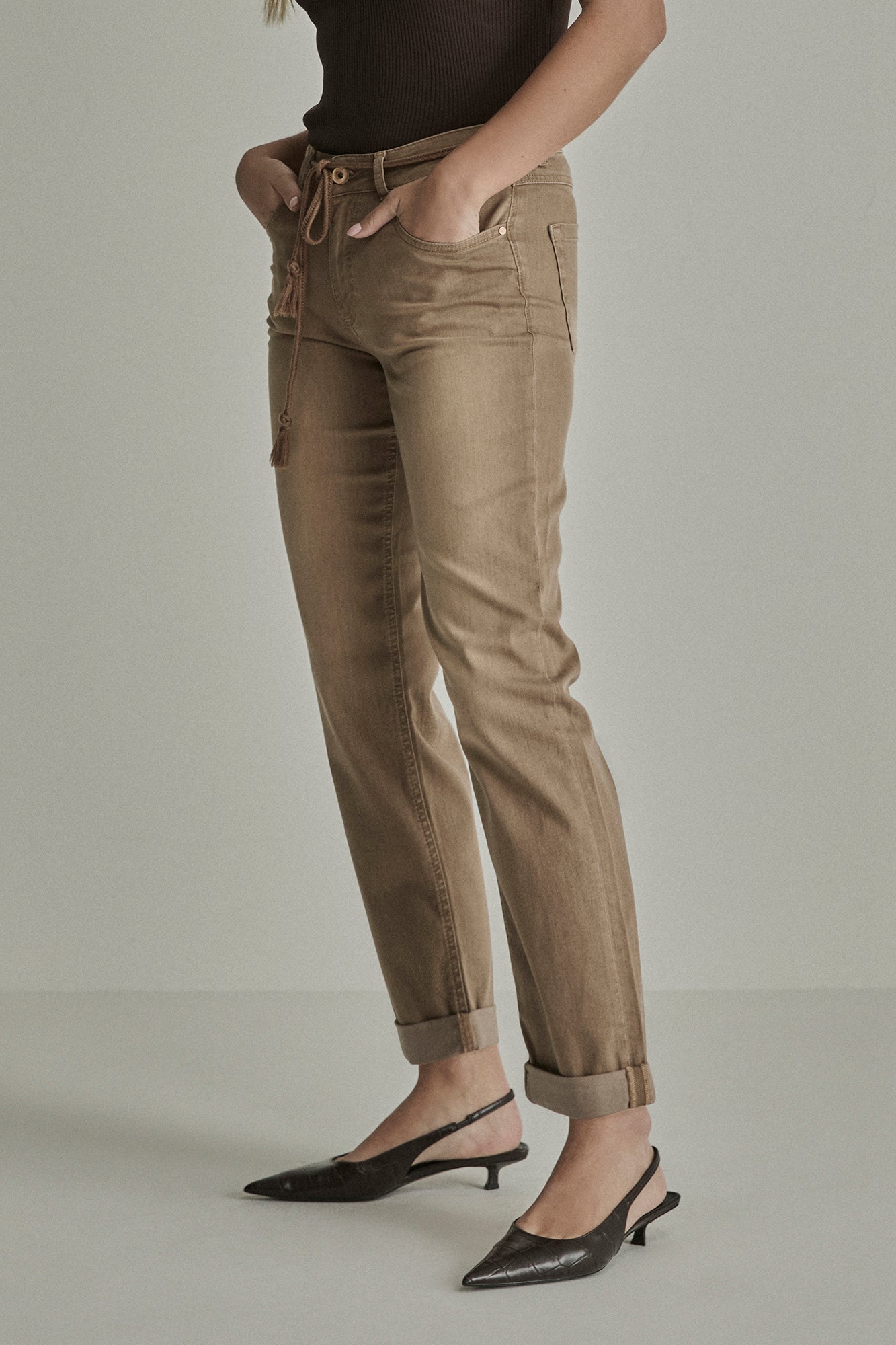 Para Mi / Bobby vintage denim - camel