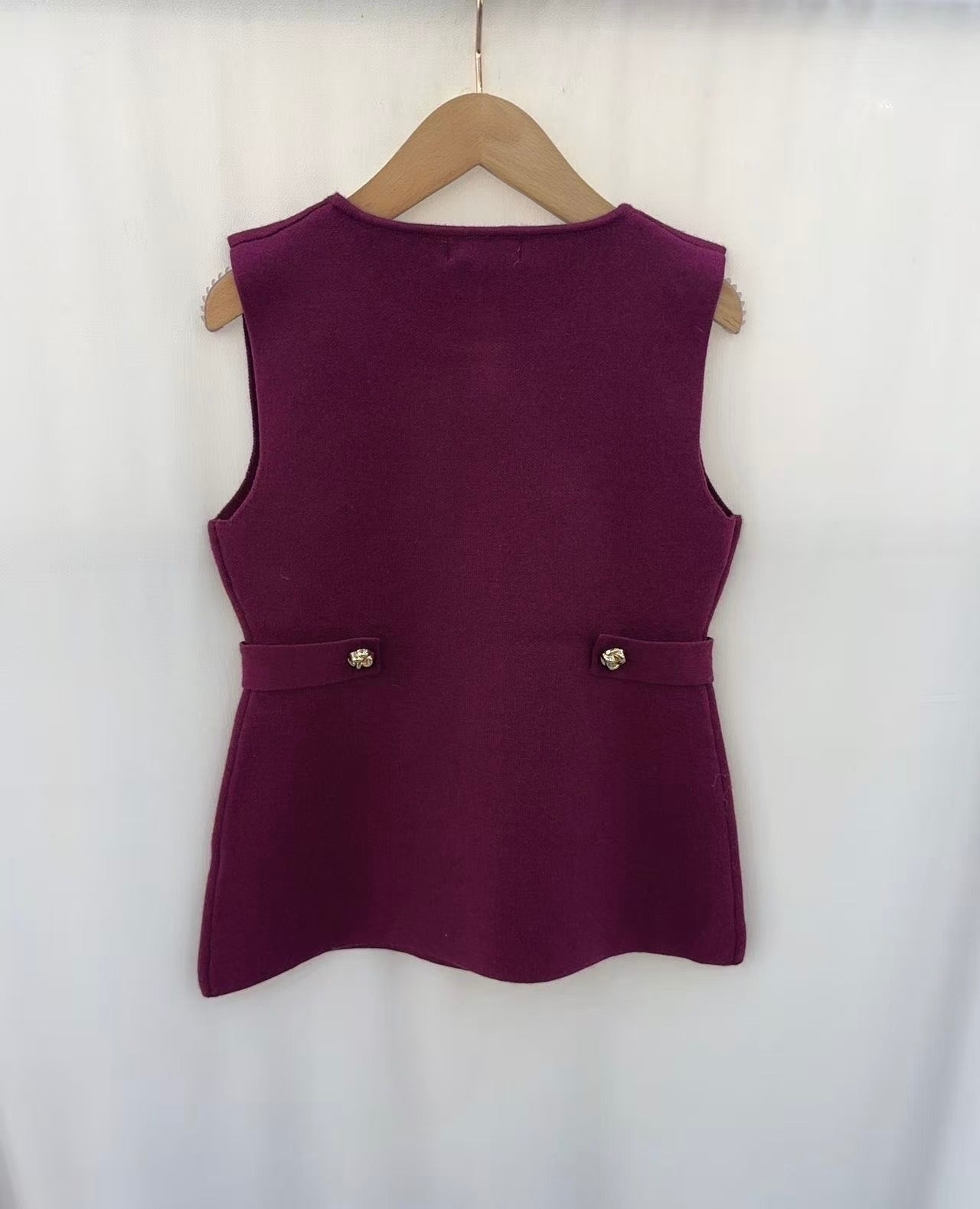 Jacket gold button - Bordeaux