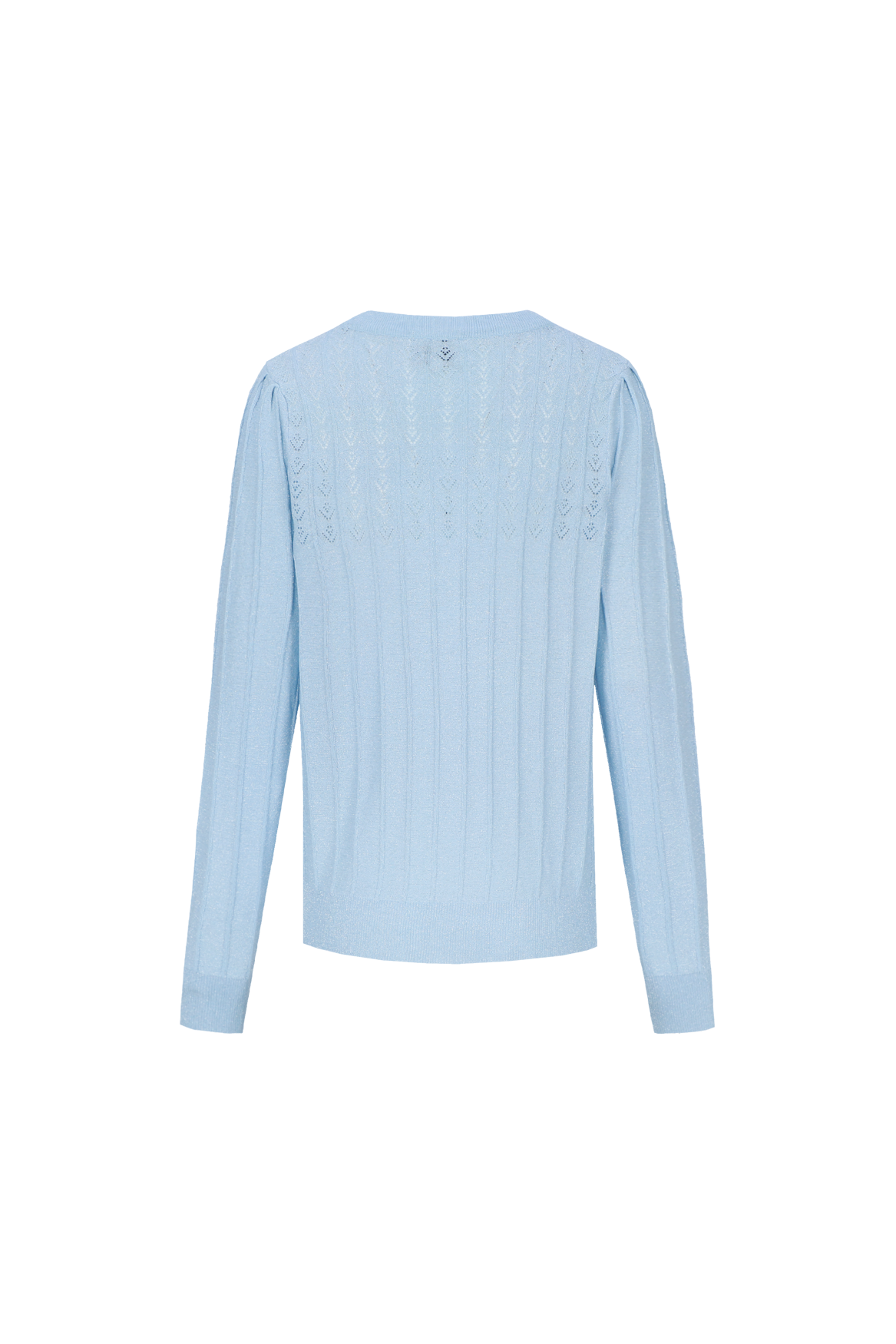 Krystal knit pullover - blue mist