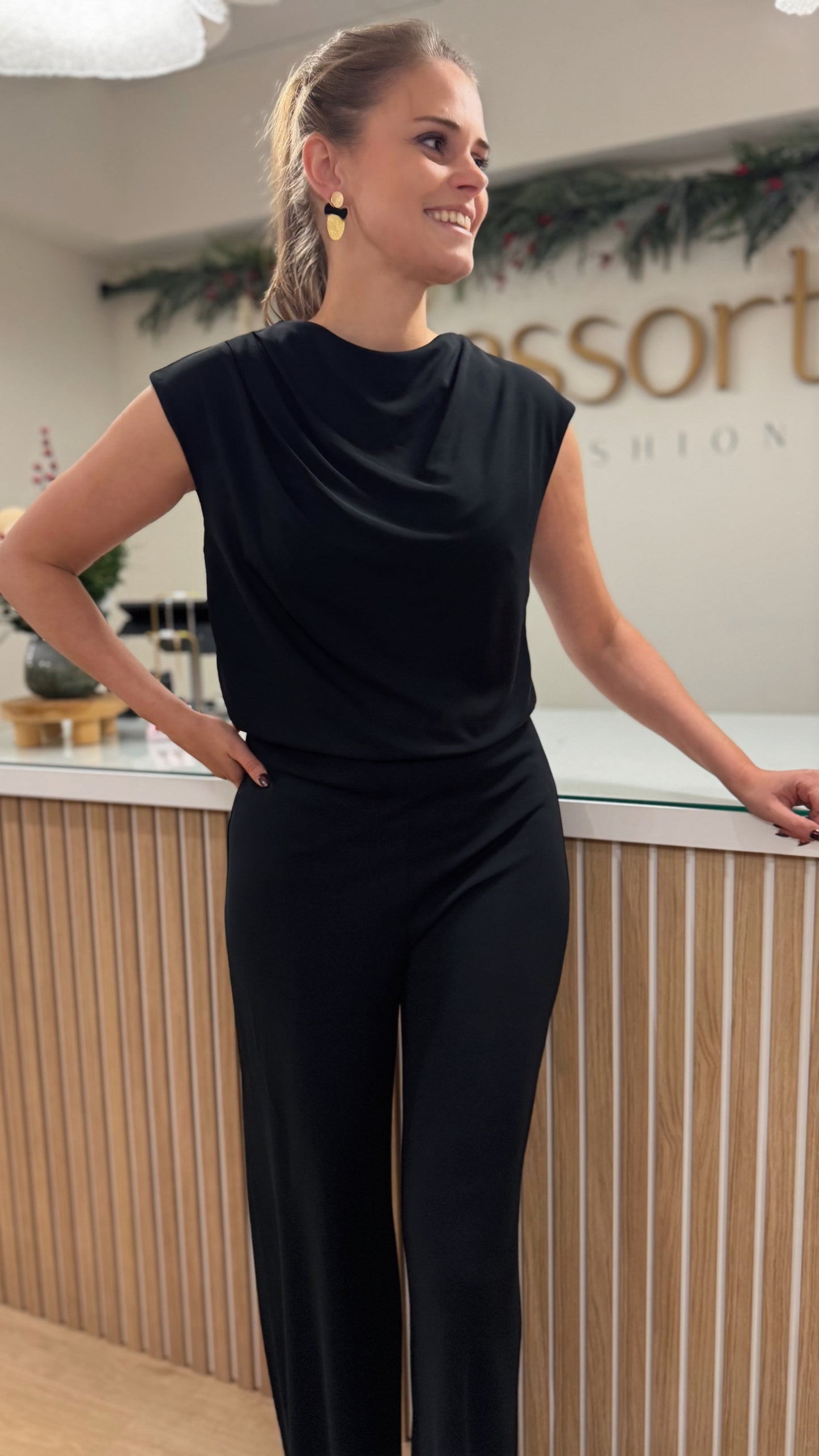 Beijing jumpsuit - black