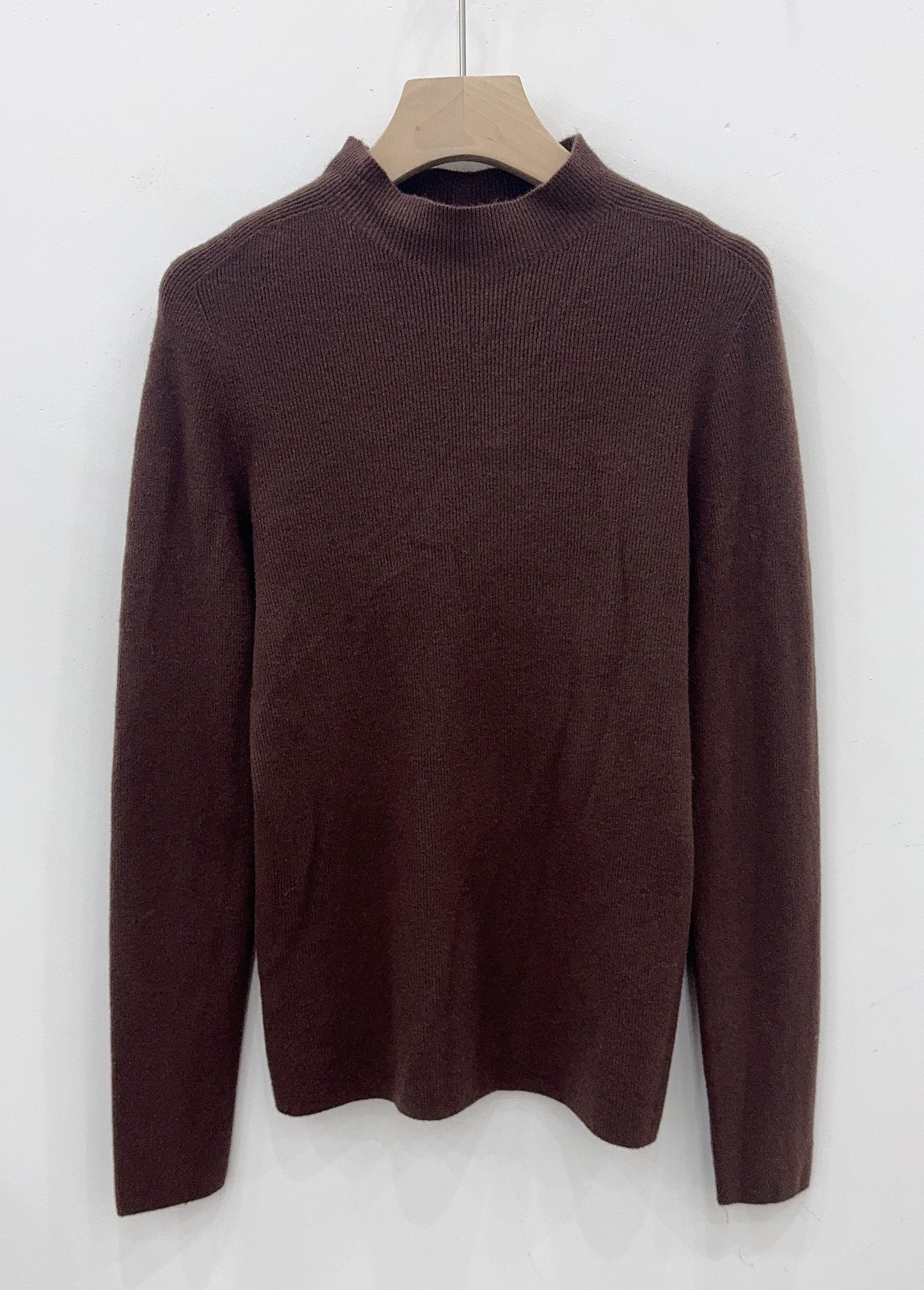 Truitje opstaande kraag - bruin