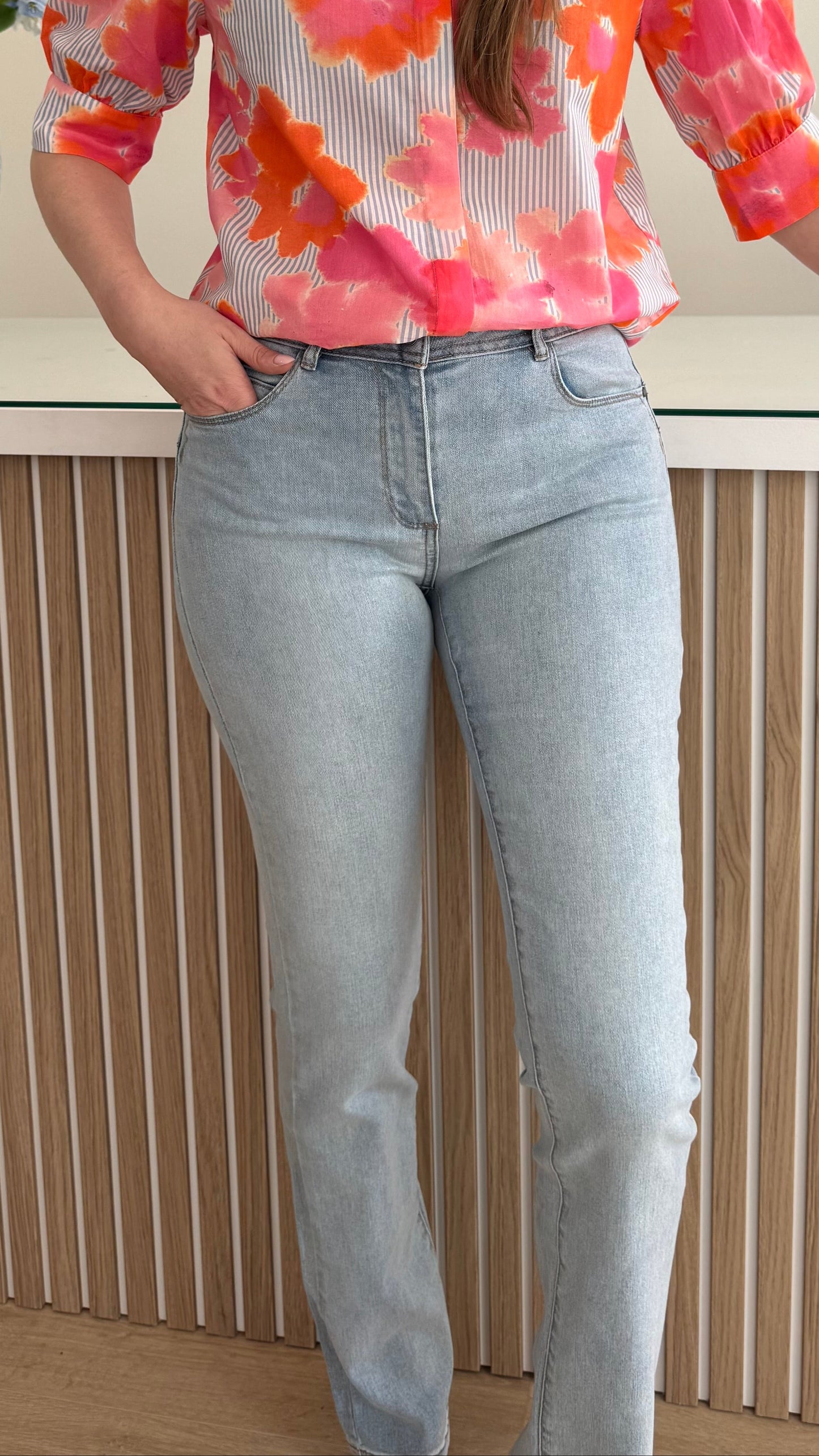 Jeans Marie - lichtblauw