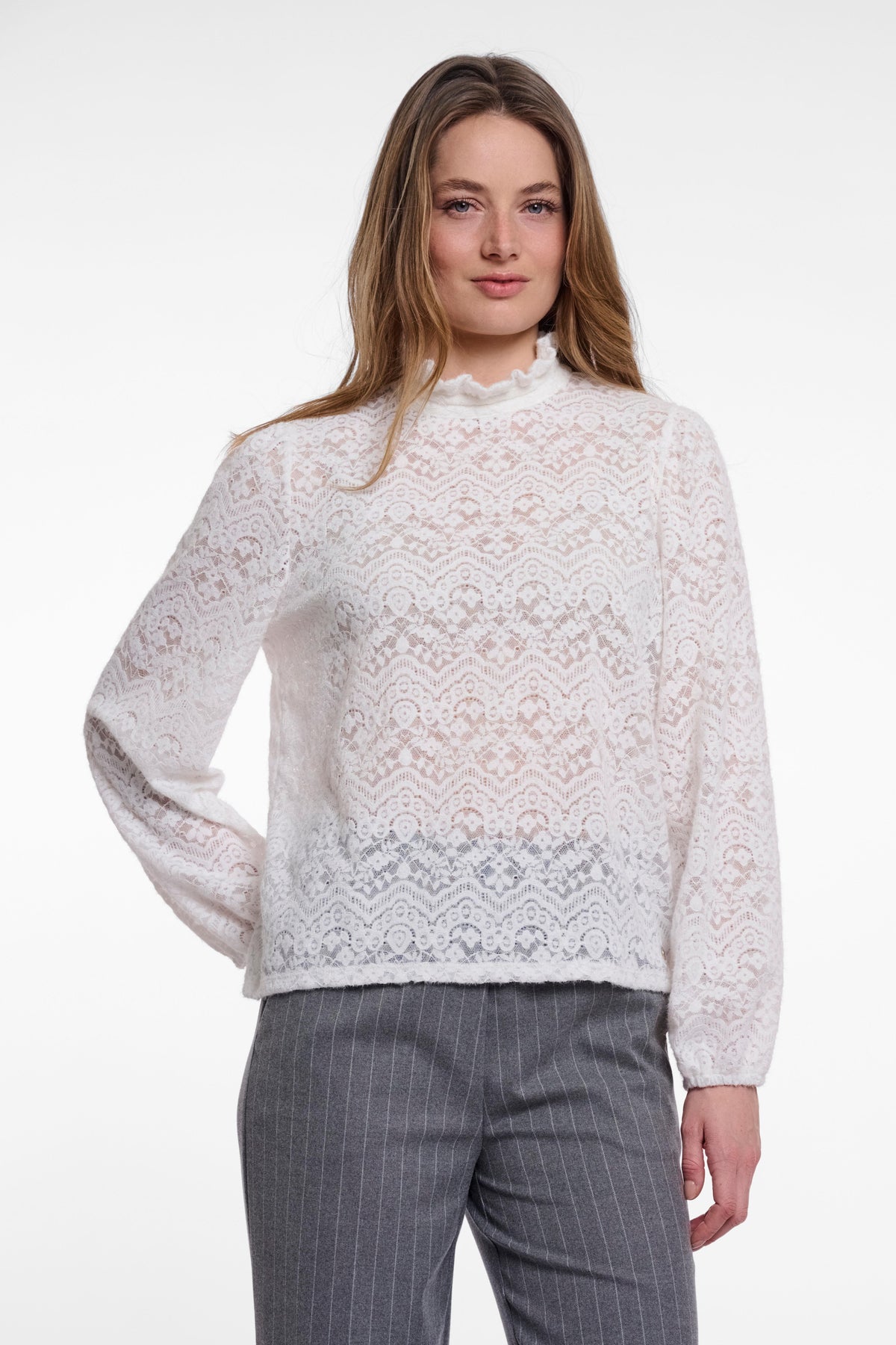 Miraya blouse kant - ecru