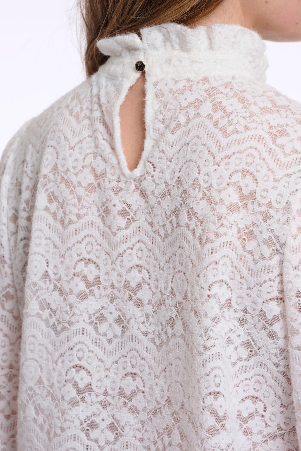 Miraya blouse kant - ecru