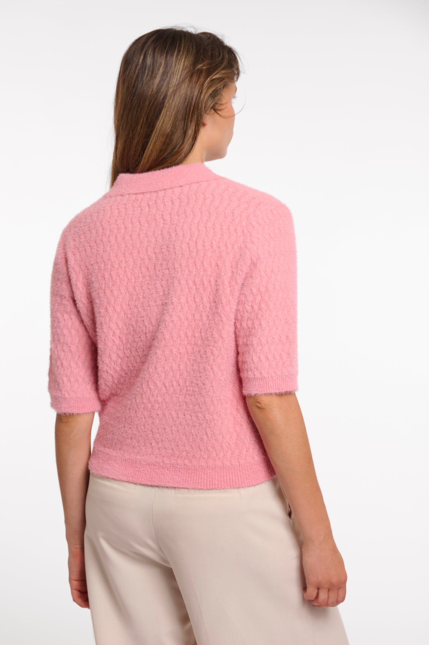 Moisa fluffy trui - roze