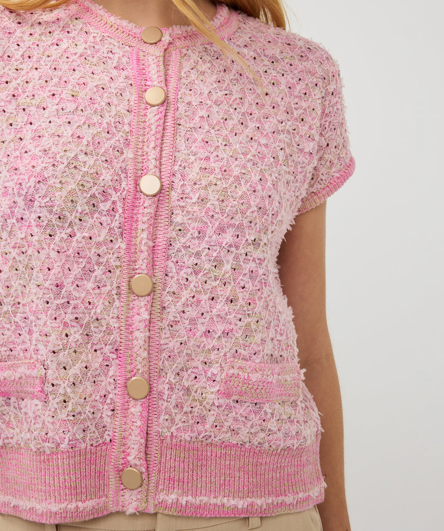 Chanel cardigan 02013 - rose