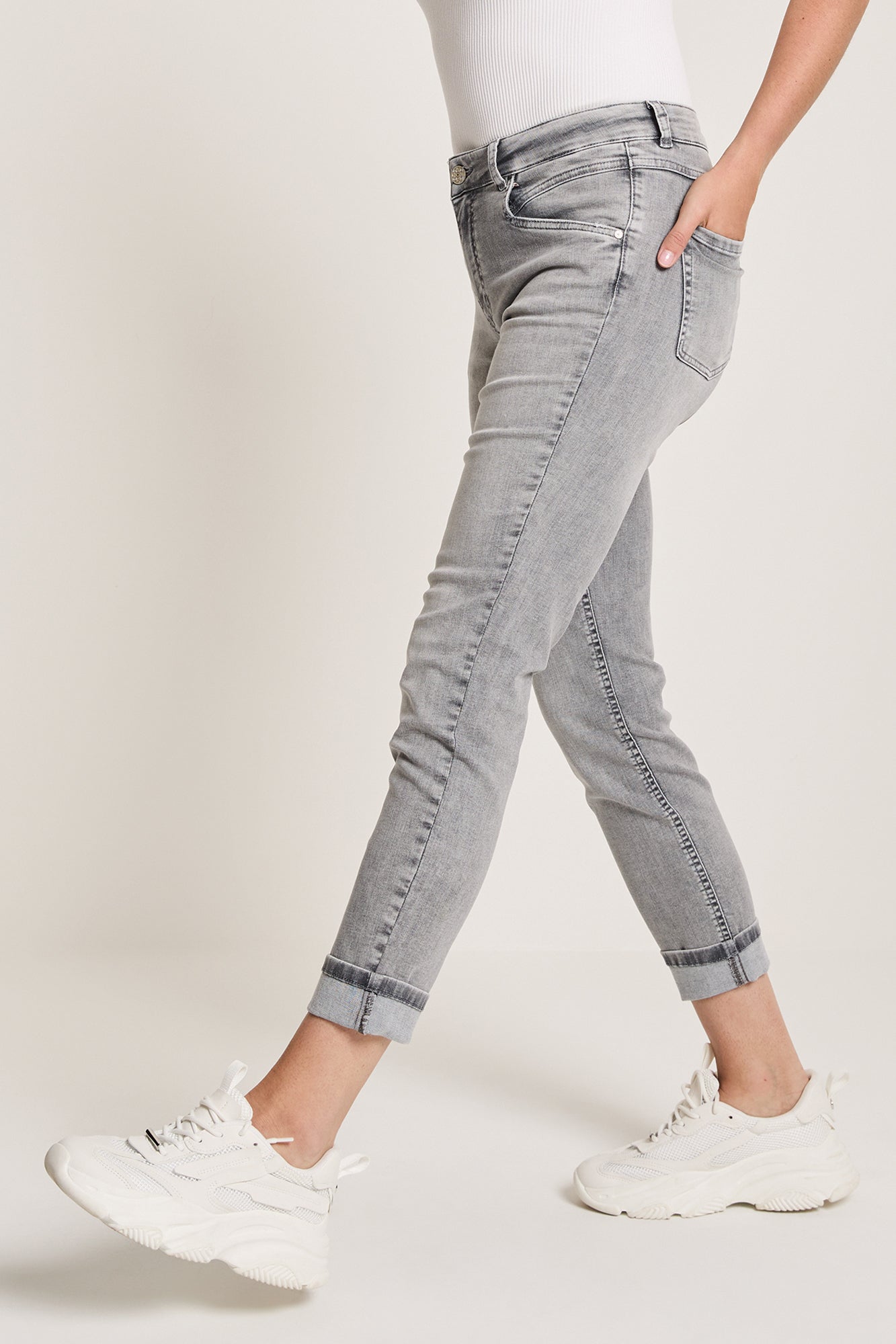 Bowie Para Mi - Light Grey denim