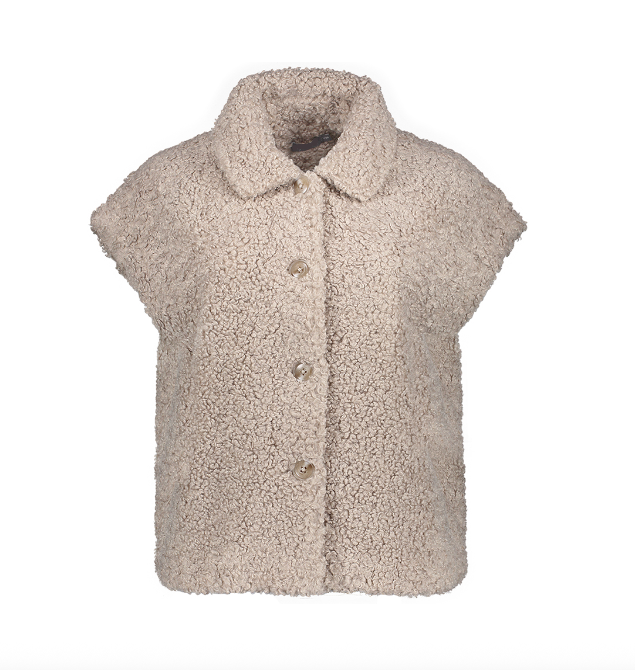 Teddy jacket - taupe