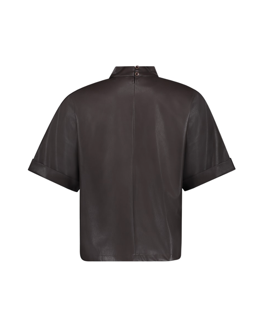 Top PU sjaal - bruin