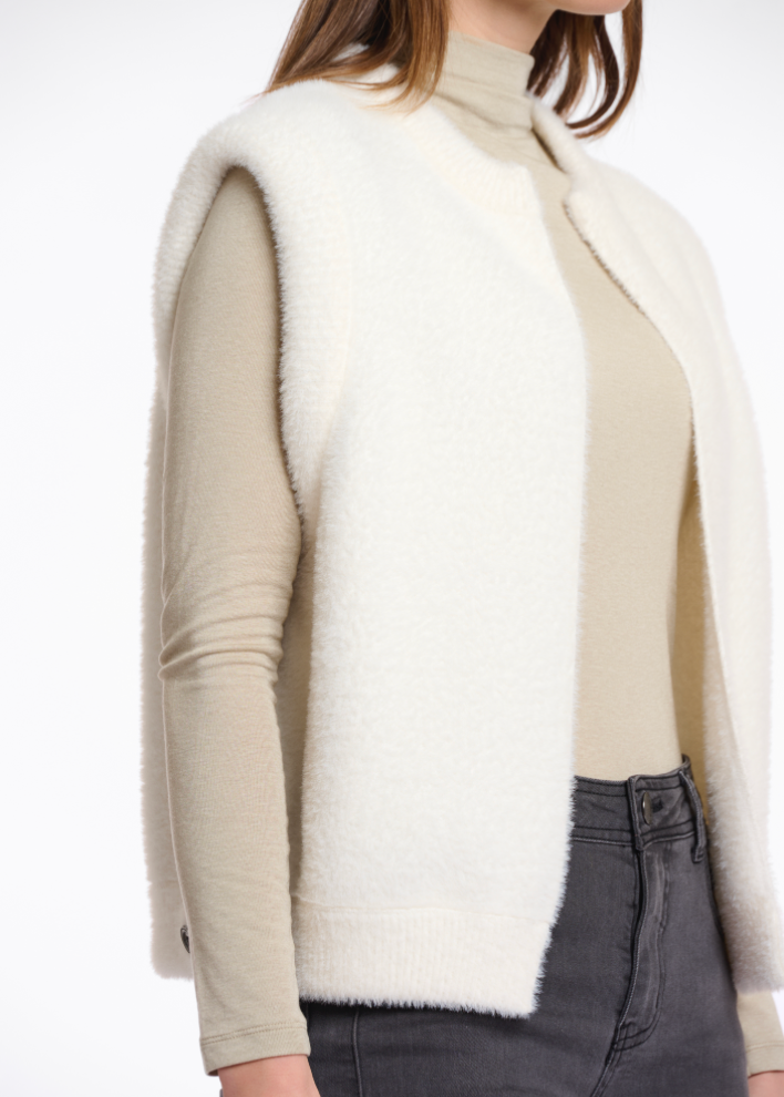 Elona waistcoat - ecru
