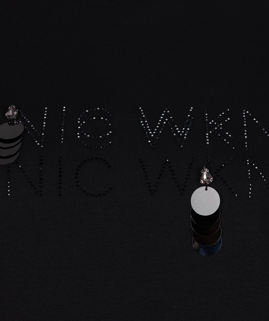 05718 sweater iconic weekend - black