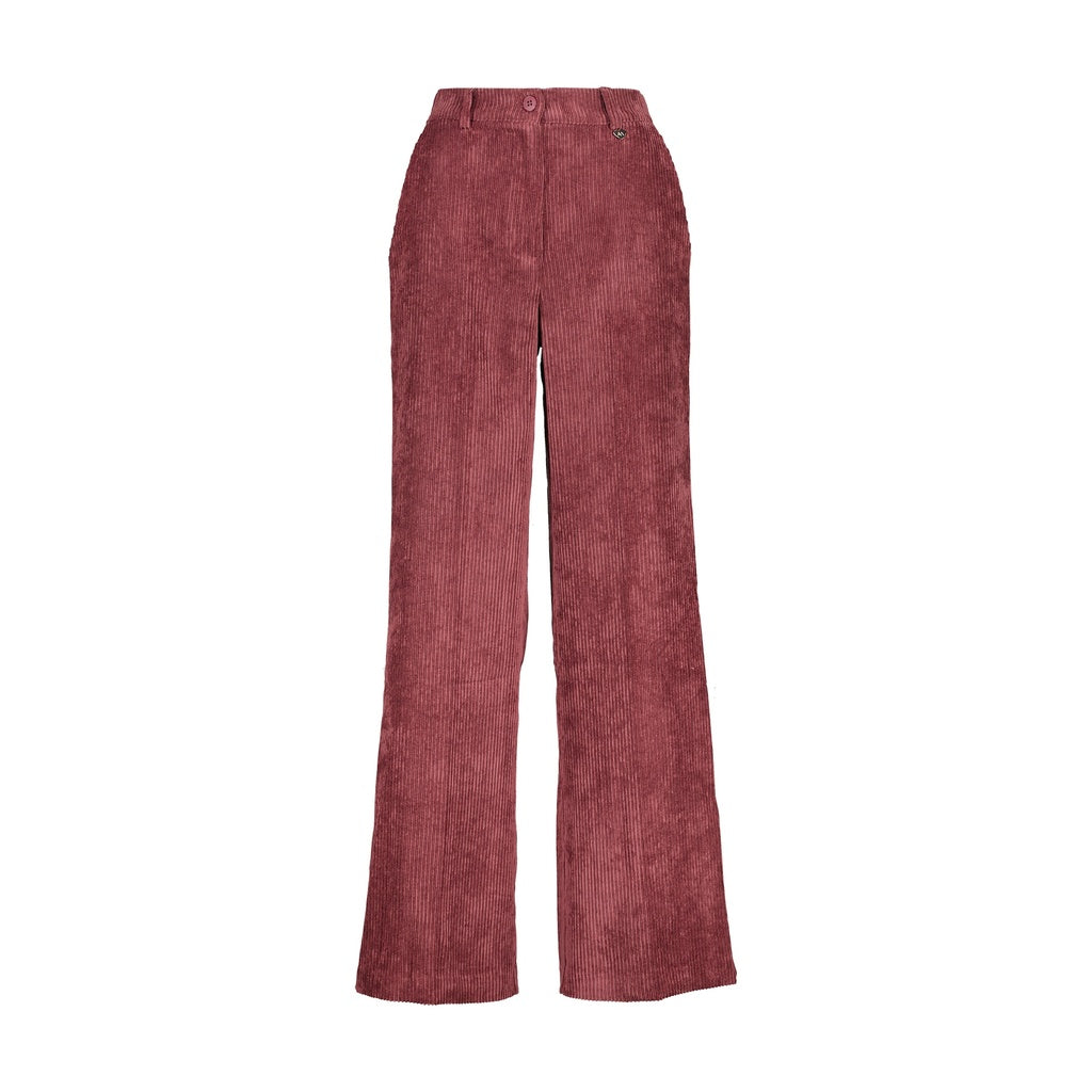 Ferrara ribfluweel broek - bordeaux